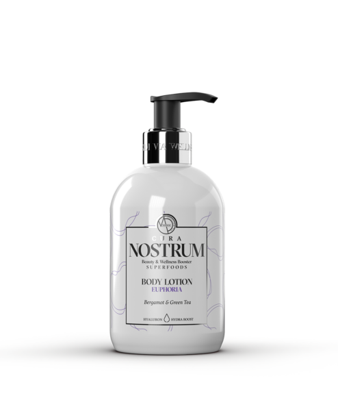 Loção Corporal Euphoria, Bergamota e Chá Verde,300ml