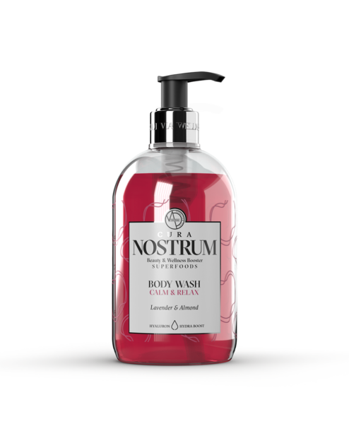 Gel de banho Calm Relax, Lavanda e Amêndoa,500ml