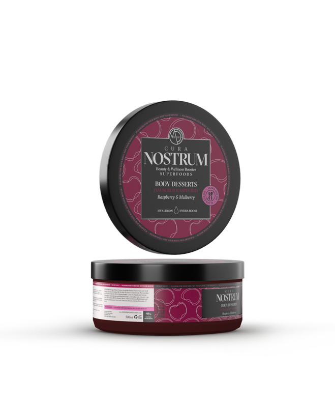 Body Jam Exfoliante Framboesa e Amora,500ml