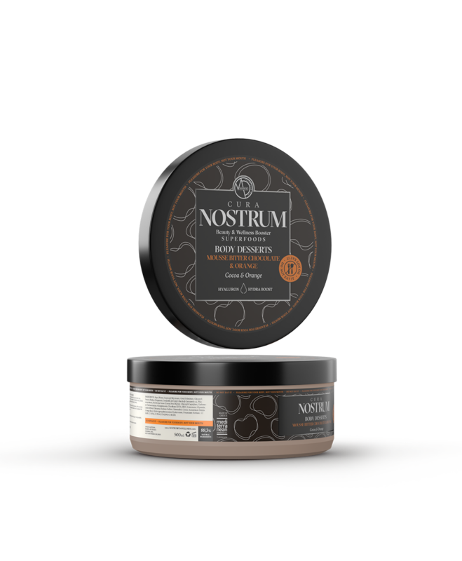 Body mousse Corporal Chocolate e Laranja, 500ml