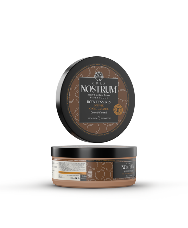 Body Souffle Cacau e Caramelo, 500ml