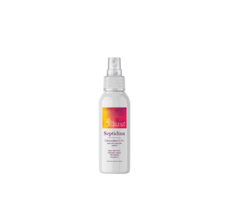 Septidina (Solução Clorhexidina a 2%) Spray 100 ml