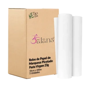 Rolos de Marquesa - Pasta Virgem 23g Picotado (50cmx200m)