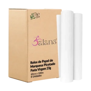 Rolos de Marquesa - Pasta Virgem 23g Picotado (60cmx100m)