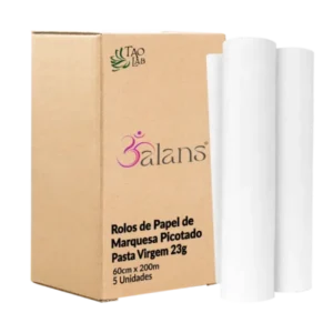 Rolos de Marquesa - Pasta Virgem 23g Picotado (60cmx200m)