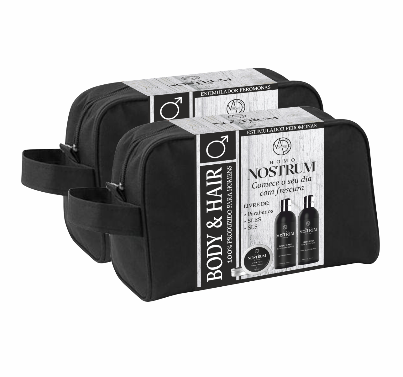 2 Packs Nostrum Homem Body Hair (Pack nº8)