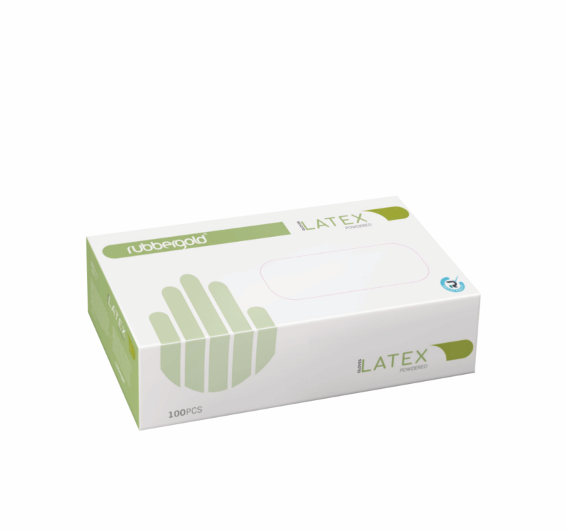 Luvas de Exame Latex c/pó (100un)