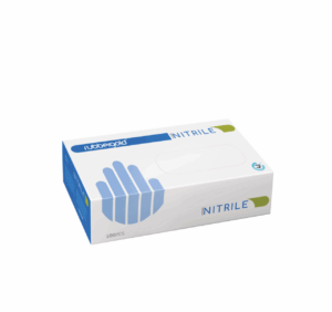 Luvas de Exame Nitrilo Branco s/pó (100un)