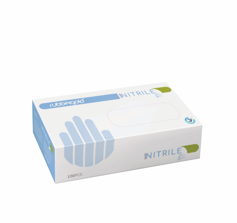 Luvas de Exame em Nitrilo Azul s/pó (100un)