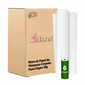 Rolos de Marquesa - Crepado Pasta Virgem 38g (50/60cm)x(80/100m)