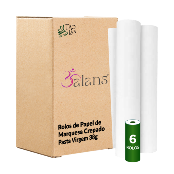 Rolos de Marquesa - Crepado Pasta Virgem 38g (50/60cm)x(80/100m)