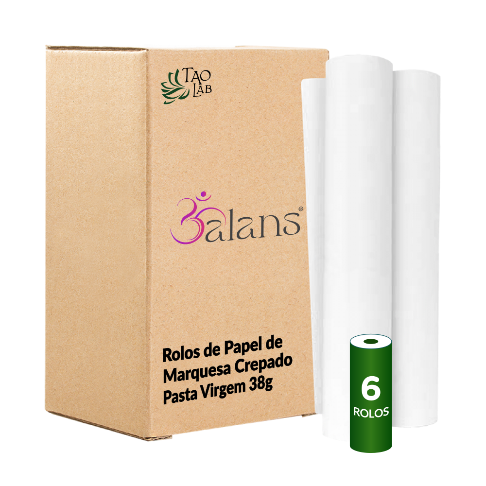 Rolos de Marquesa - Crepado Pasta Virgem 38g (50/60cm)x(80/100m)