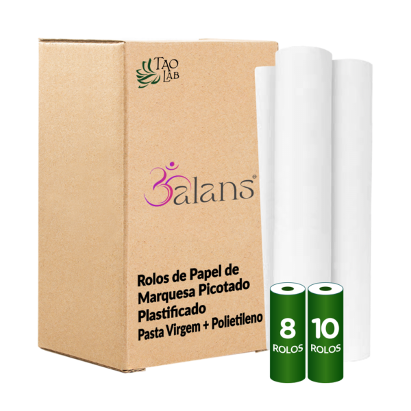 Rolos de Marquesa - Plastificado e Pasta Virgem Picotado (50/60cm)x100m