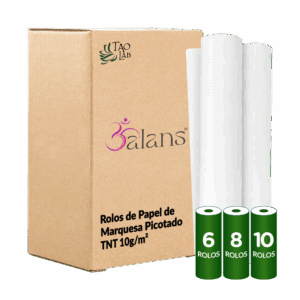 Rolos de Marquesa - TNT 10g Picotado (50/60cm)x(100/200m)