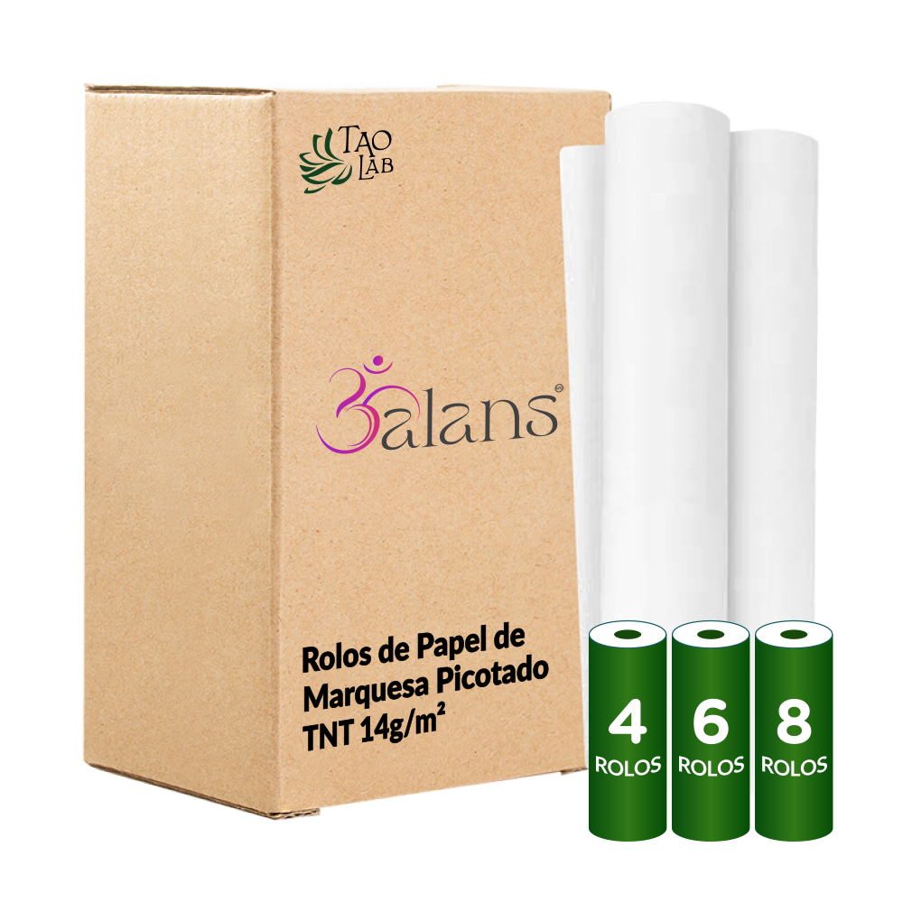 Rolos de Marquesa - TNT 14g Picotado (50/60/80cm)x(100/200m)