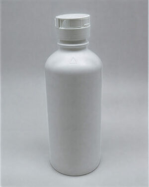 Frasco de 250ml em HPDE com Tampa Branca Inviolavel