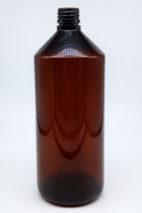 Frasco 1000ml PET Âmbar 28/410