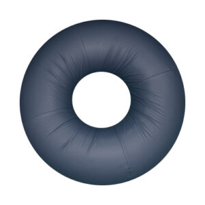 Coxim anti escaras redondo tela azul 35cm