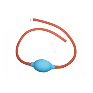 Enema borracha p/lavagem de ouvidos