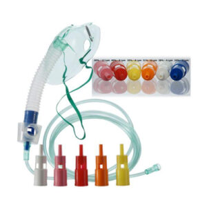 Masc.Oxig. Adulto Venturi c/7 Doseadores