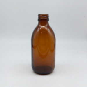 Frasco de 150ml Vidro Âmbar PP28