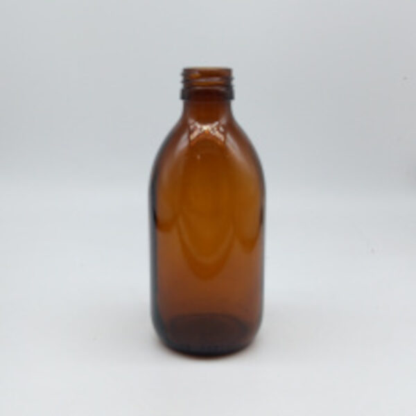 Frasco de 150ml Vidro Âmbar PP28