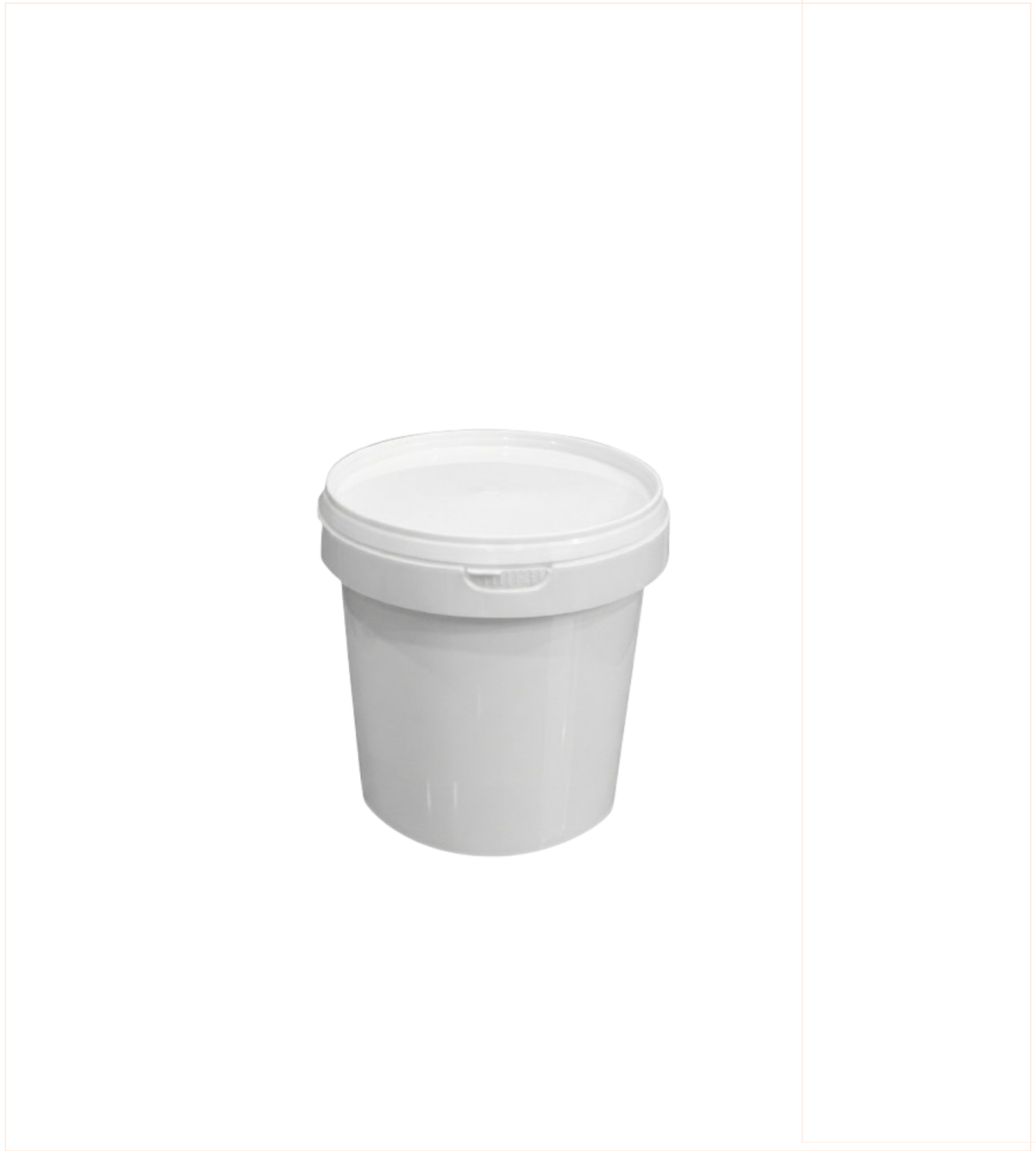 Balde 1180ml Diâm.135ml PP Branco