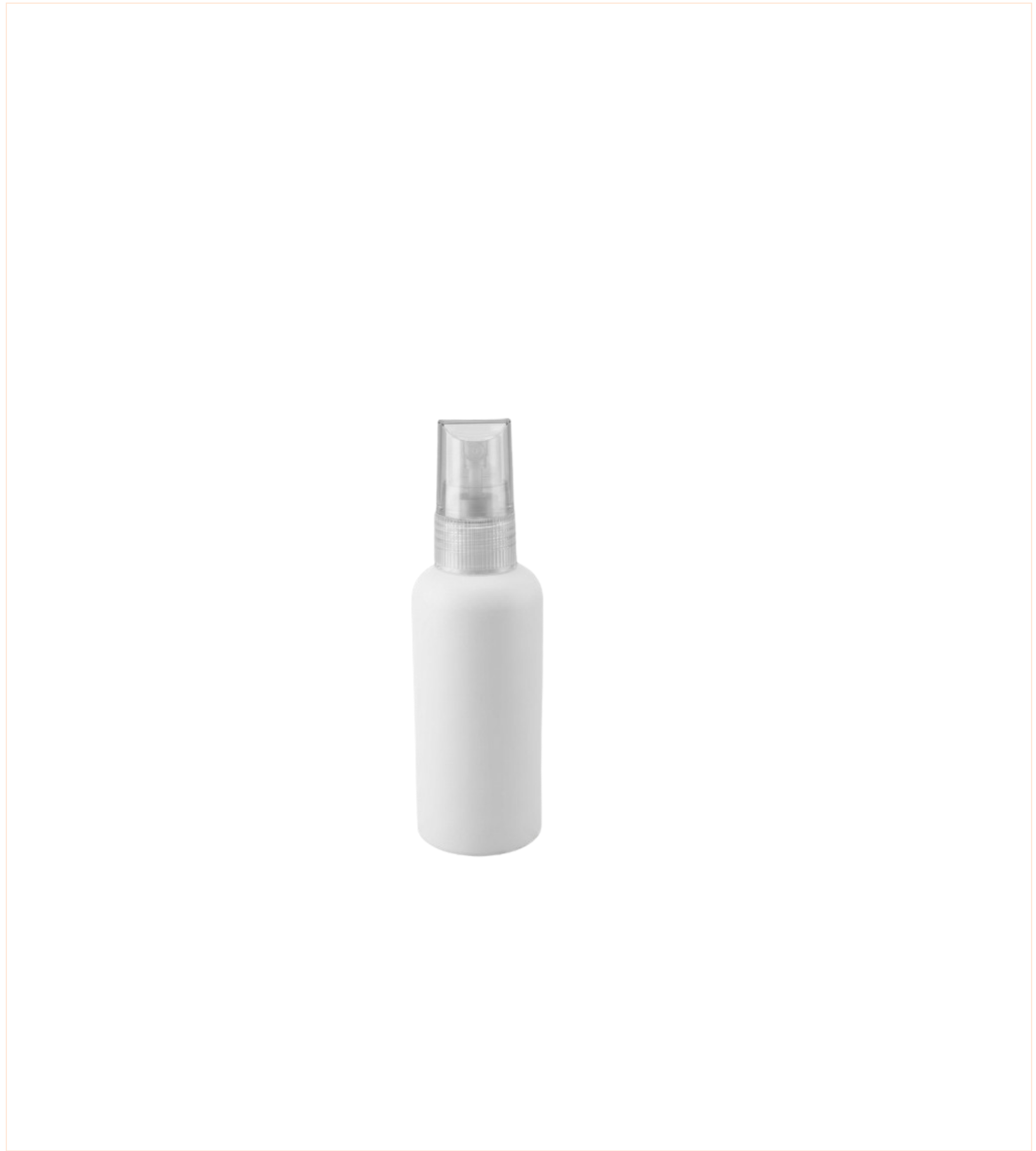 Frasco 60ml HDPE branco D18