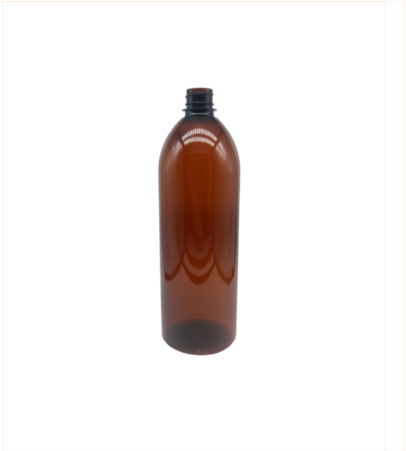 Frasco 1000ml PET Âmbar 28/410