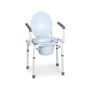 Cadeira duche/wc braços rebativéis