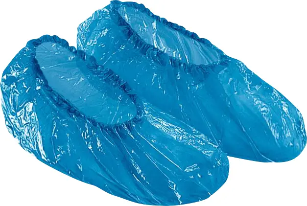 Cobre sapatos plástico para B.O emb.100